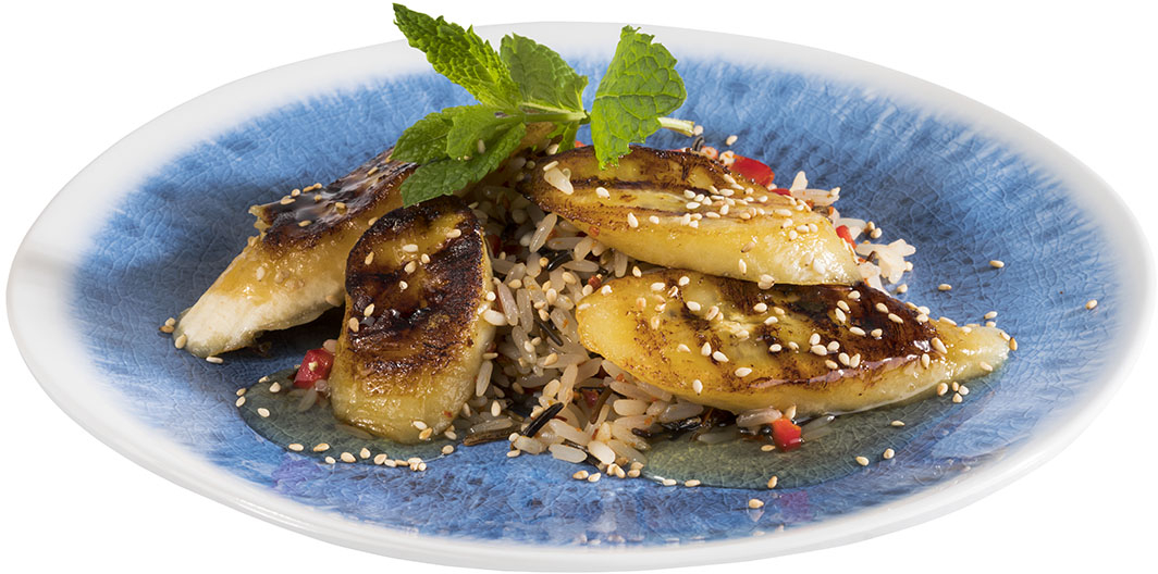 Teller -BLUE OCEAN- Ø 21,5 cm, H: 2 cm Melamin innen: Dekor, blau außen: weiß spülmaschinengeeignet stapelbar nicht