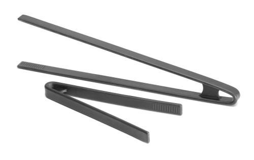 Silikon-Servierzange, 29 cm, schwarz