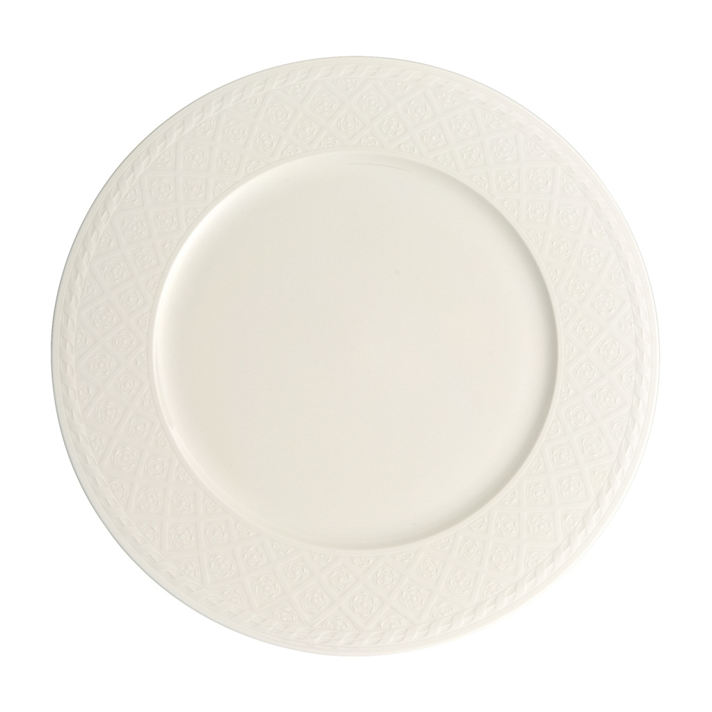 Villeroy und Boch Platzteller - Maße: 30,7 x 30,7 x 2 cm / Ser.: Cellini