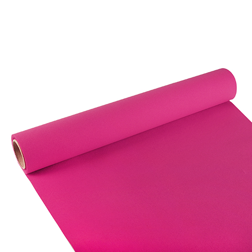 PAPSTAR Tischläufer, Tissue "ROYAL Collection" 3 m x 40 cm fuchsia auf Rolle