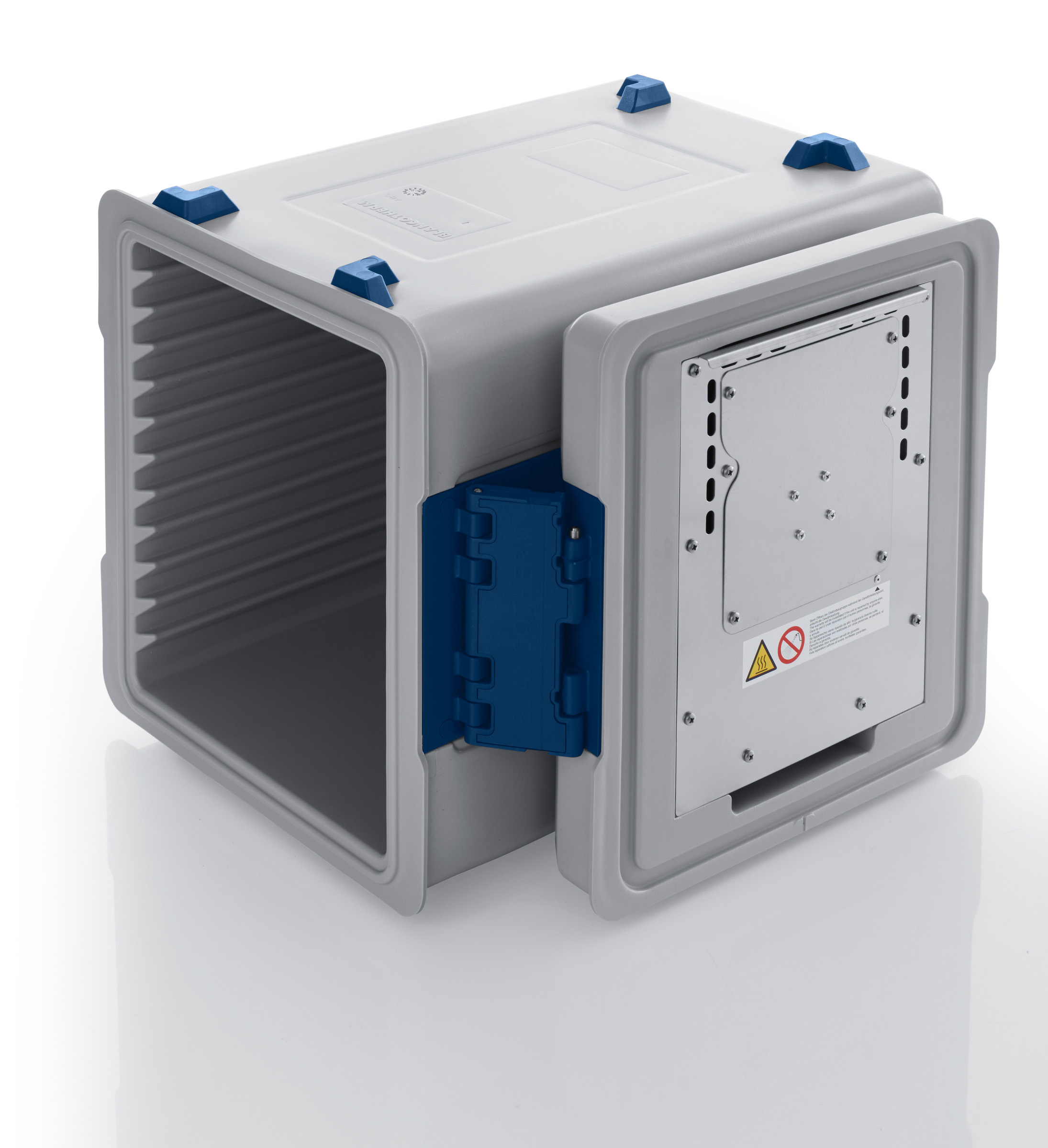 BLANCO BLANCOTHERM 420 KBRUH, Speisentransportbehälter aus Kunststoff, umluftbeheizt, mit digitalem Temperaturregler zur