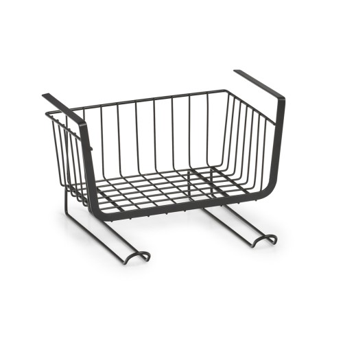 Unter-Fachbodenregal, Metall, schwarz. Länge: 320 mm. Breite: 260 mm. Höhe: 193 mm