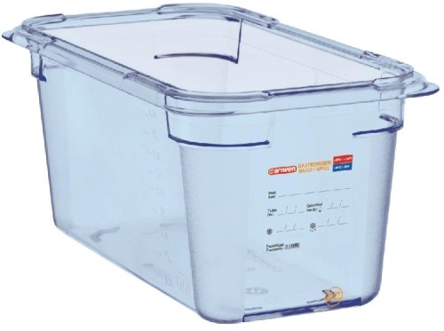 Araven 1/3 GN Lebensmittelbehälter blau 150mm