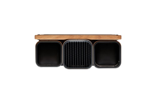 Joseph Joseph CounterStore Steel - Ordnungshelfer für die Küche, inkl. Schneidebrett