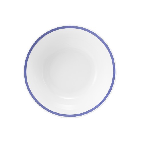 Seltmann Schüssel rund 18 cm, rund, Form: Community, Dekor: 57395 Pinselband 3, hohe Kantenschlagfestigkeit, Made in Germany