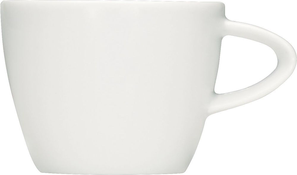 Bauscher Obertasse ENJOY, Inhalt: 0.18 ltr., Durchmesser: 77 mm, Höhe: 66 mm, uni weiss