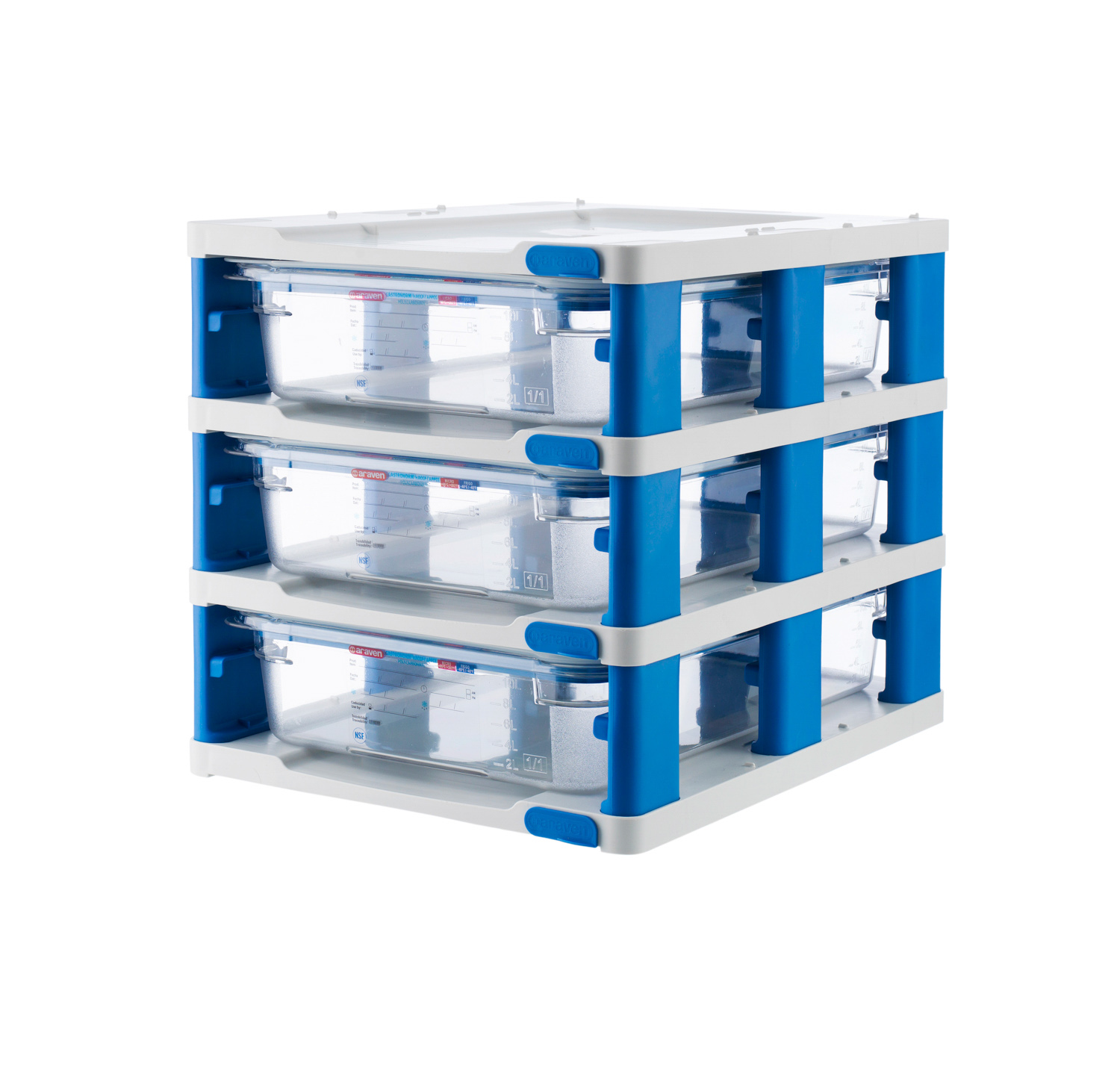 ARAVEN Gastroturm für GN 1/1 Behälter, 562x372x397mm