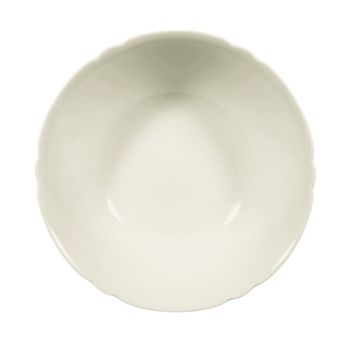 Seltmann Schüssel rund 23 cm, Form: Marieluise, Glasur: elfenbein, Dekor: 00003