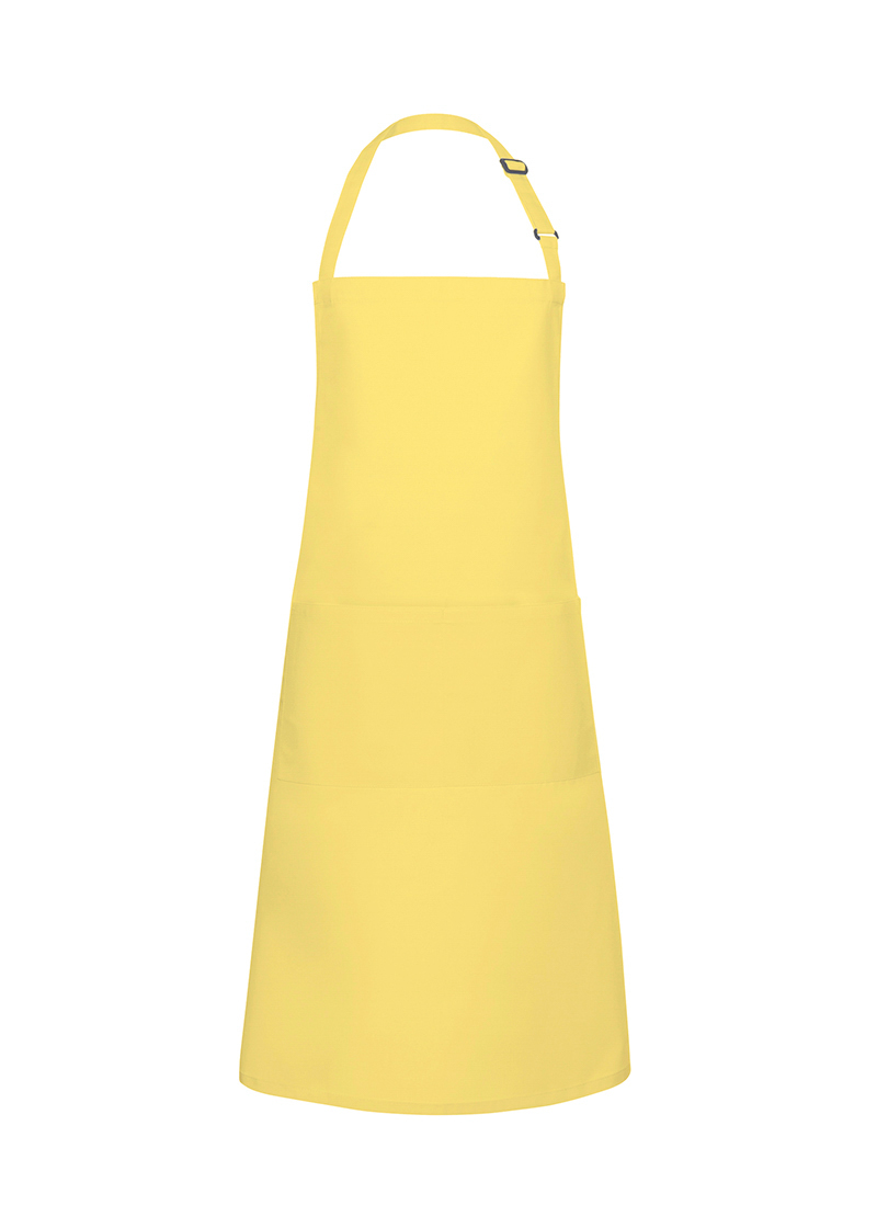 Latzschürze Basic mit Schnalle und Tasche - Maße: 75 x 90 cm (Breite x Länge)