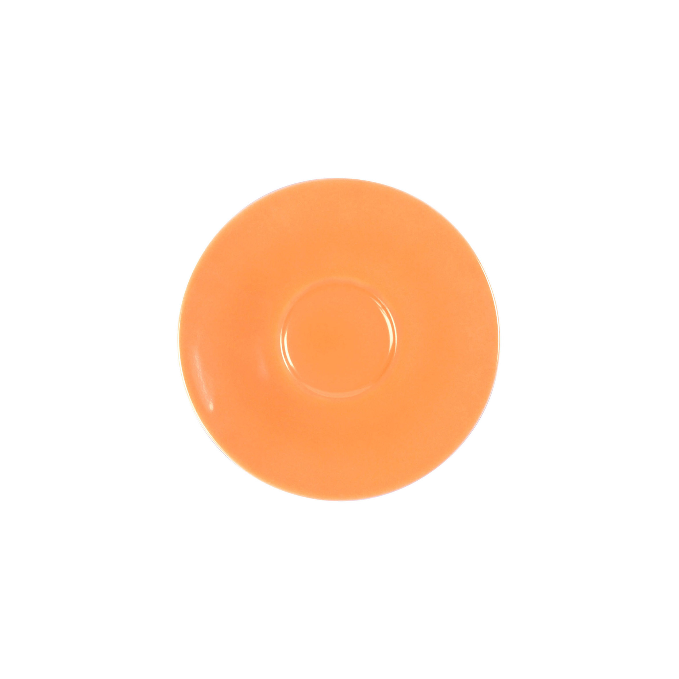 Milchkaffee-Untertasse Durchmesser 18,0 cm - ohne Obertasse - COFFEE SHOP - apricot