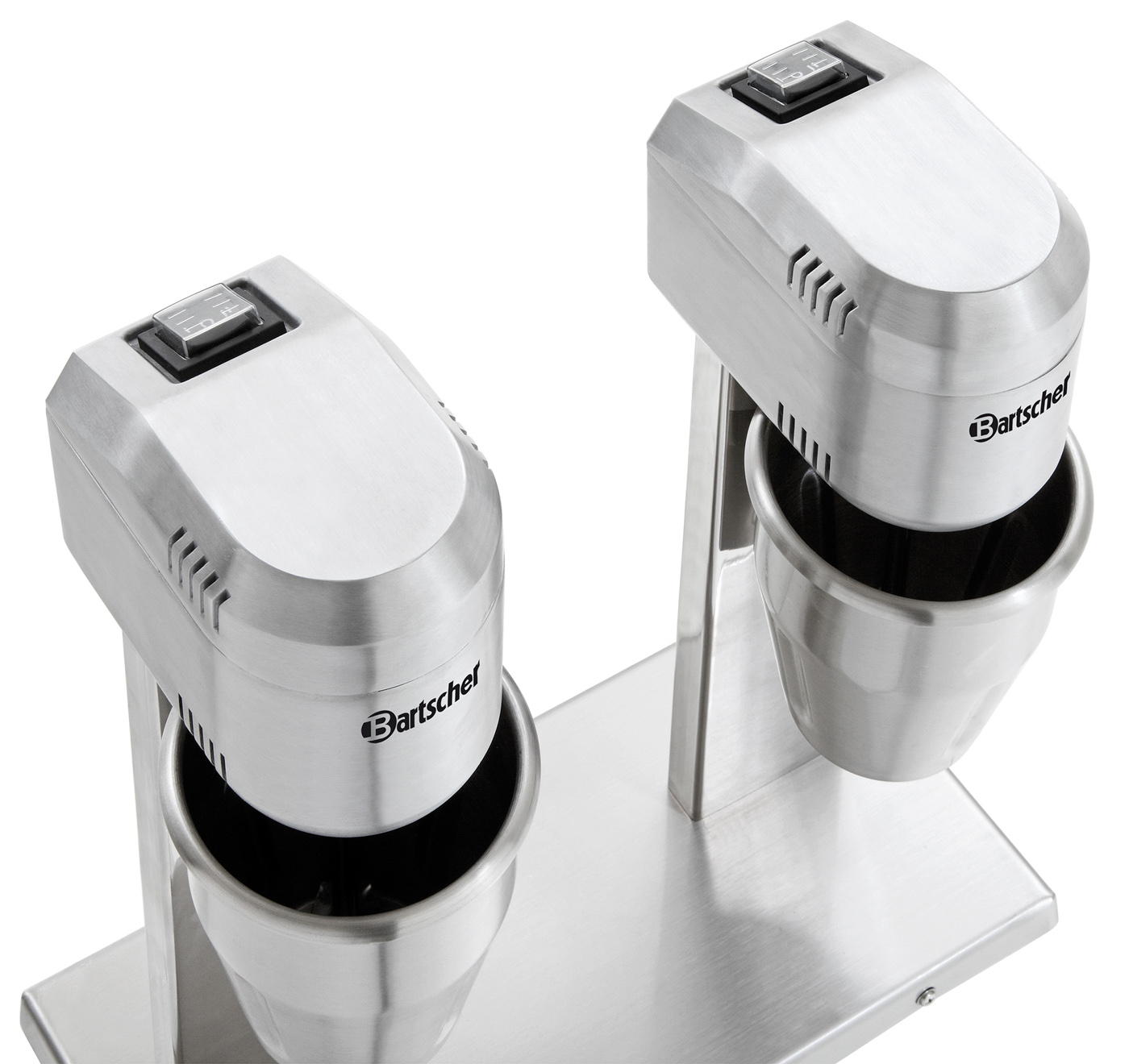 Bartscher Bartscher Dual-Barmixer Turbo |Material Mixscheibe: CNS 18/10 | Maße: 33 x 19,5x 48,0 cm. Gewicht: 7,5 kg