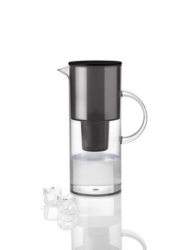 Stelton Wasserfilterkanne, 2,0 L, smoke