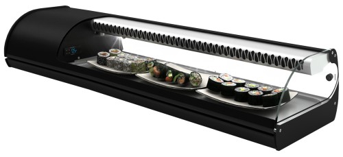 Neumärker Royal Cooling Sushi 4, 4x GN 1/3 x 40 mm, Kompressor links