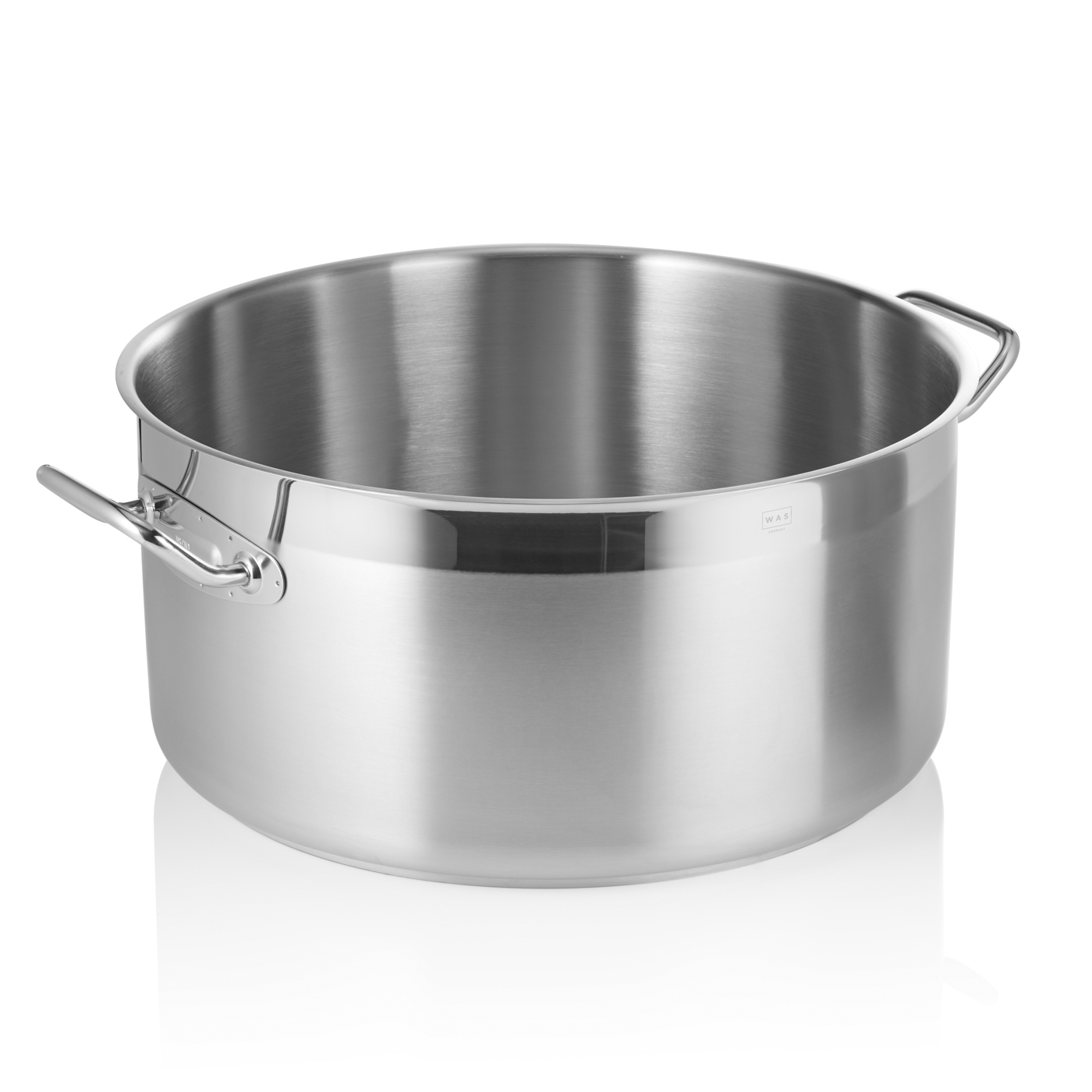 Bratentopf Cookware 21, Ø 45 cm, Chromnickelstahl 18/10 Flache Ausführung