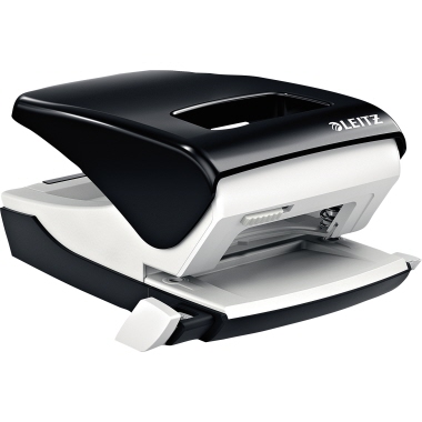 Leitz Registraturlocher NeXXt 8 cm 40 Bl. (80 g/m) Metall schwarz