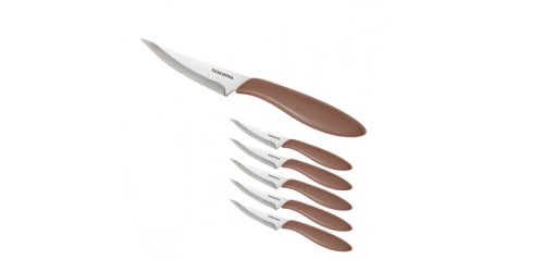 Pizzamesser PRESTO 10 cm, 6 St., braun