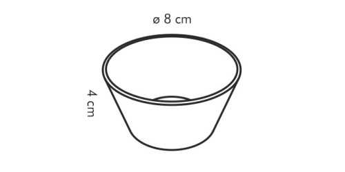 Runde Schale GUSTITO Ø 8 cm