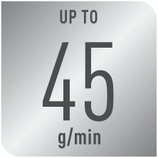 TEFAL EASYGLISS PLUS Dampfbügeleisen für Kleidung Durilium Airglide Bügelsohle 2500 W für schnelles Aufheizen Bügeleisen mit 45 g/Min. kontinuierliche