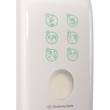 AQUARIUS* Körperlotionspender 1l nachfüllbar Kunststoff weiß