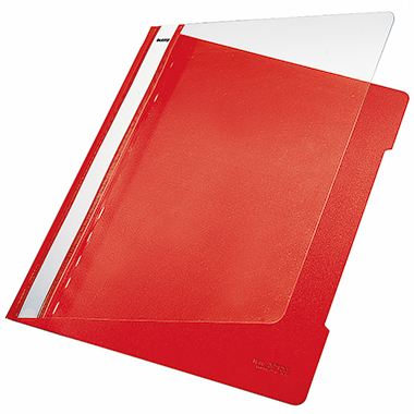 Leitz Schnellhefter DIN A4 PVC/Hartfolie rot