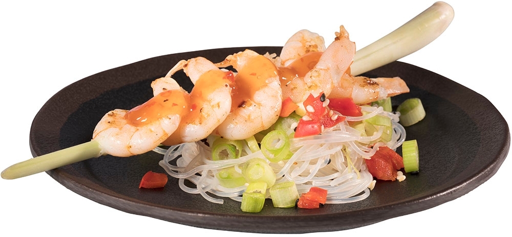 Teller -MARONE- Ø 16 cm, H: 2,5 cm Melamin, schwarz mit braunem Rand spülmaschinengeeignet stapelbar nicht