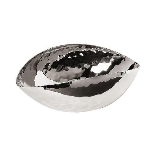 Brot-/Gebäckschale 24x15x8cm, gehämmert, 1er