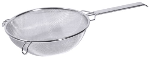 Großküchensieb ganz aus Edelstahl 18/10, spülmaschinengeeignet, Gewebe fein, extra starke, stabile Qualität Volumen: 3 l, Durchmesser: 30