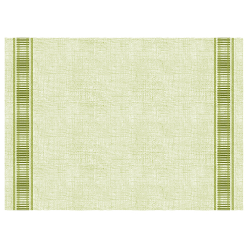 PAPSTAR 100 Tischsets, stoffähnlich, Vlies soft selection plus 30 cm x 40 cm olivgrün Gourmet