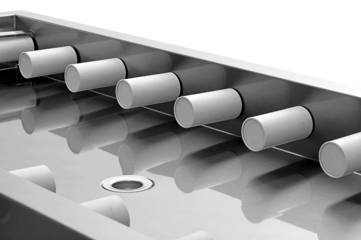 Bartscher Ablauftisch KTS5000 | Eigenschaften: -| Maße: 160 x 64,5 x 90,0 cm. Gewicht: 26,3 kg