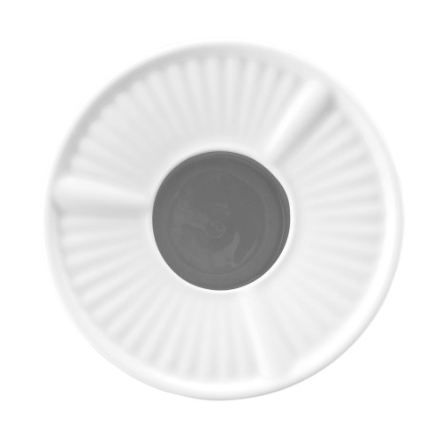 Seltmann Stövchen 1069 klein, rund, Form: Community, weiss, hohe Kantenschlagfestigkeit, Made in Germany