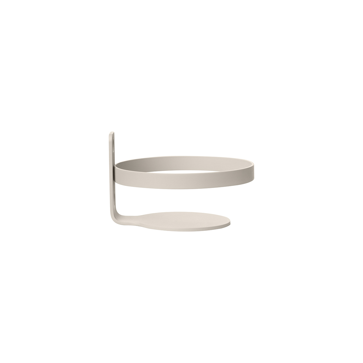 Wandhalterung -SONO- Moonbeam. Material: Edelstahl lackiert. Von Blomus.