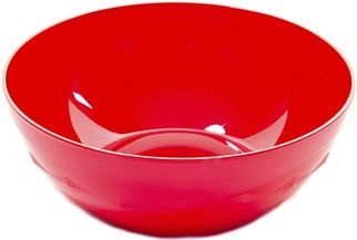 Roltex Schüssel mit 24 cm Durchmesser und 2,5 Liter Füllvermögen, rot