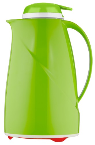 Helios Isolierkanne Wave Push 1,5 l kiwi