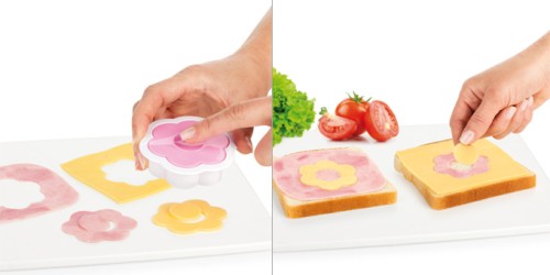 Universelle Ausstechform DELICIA KIDS, blume, haus