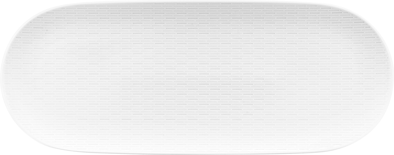 Bauscher Platte aus der Kollektion scope, oval, coup, relief, 46 cm, aus Porzellan