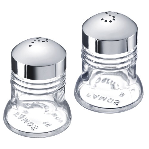 Westmark Set Salz- und Pfefferstreuer »Paris-Chrome«, 2tlg