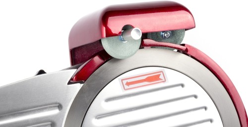 HENDI Aufschnittmaschine 220 -rote Sonderedition- - 280 W - 410x400x(H)350 mm