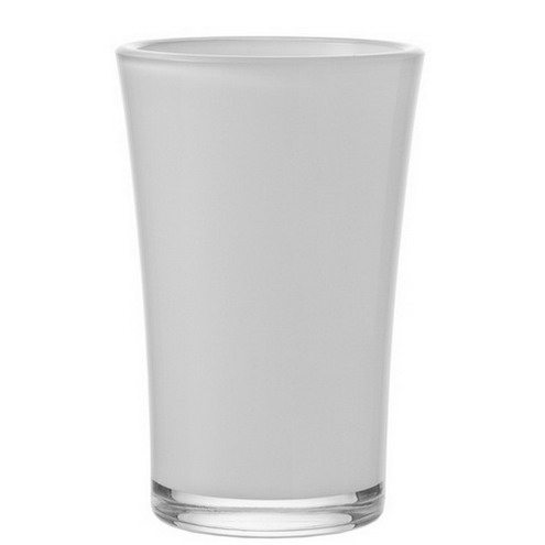 Leonardo Vase BLOOM, Höhe: 21 cm, Farbe: weiß Durchmesser: 14 cm