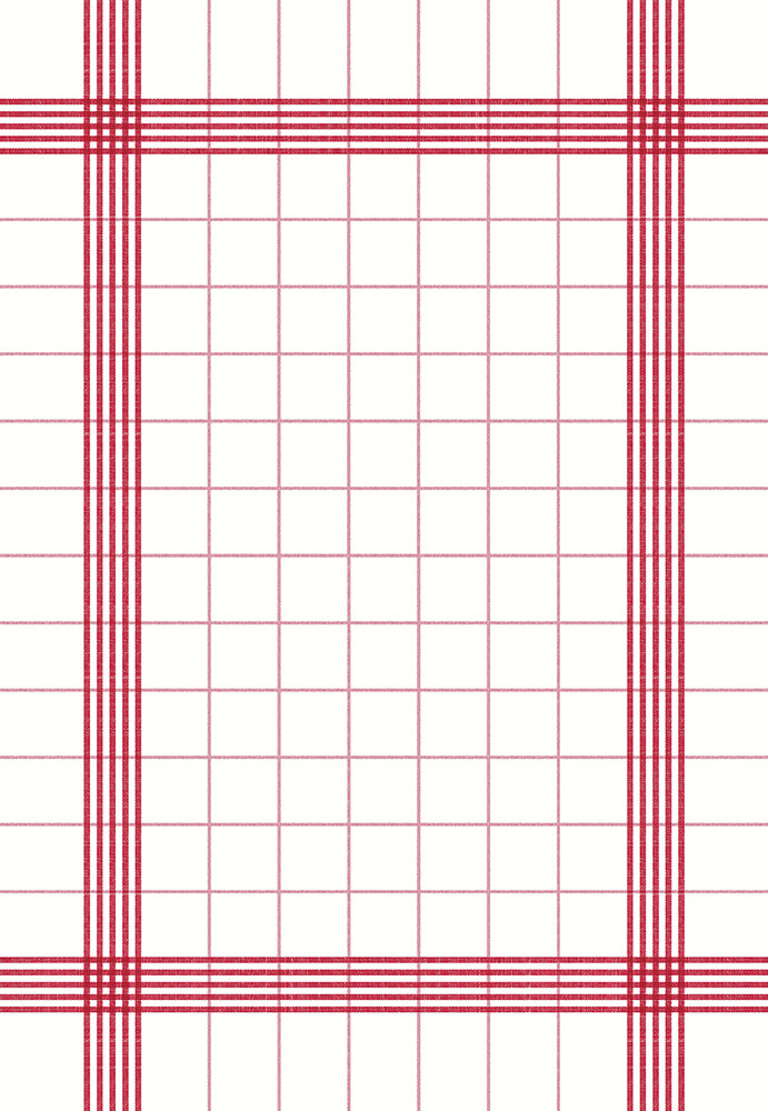 DUNI Towel Napkin 38x54cm, rot 50erP. 50 Stück