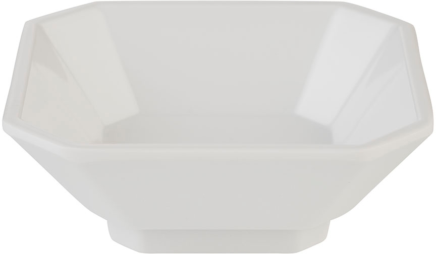 Schale -MINI- 8 x 8 cm, H: 3 cm, 0,06 Liter Melamin, weiß Verpackungseinheit: 24 Stück spülmaschinengeeignet stapelbar nicht