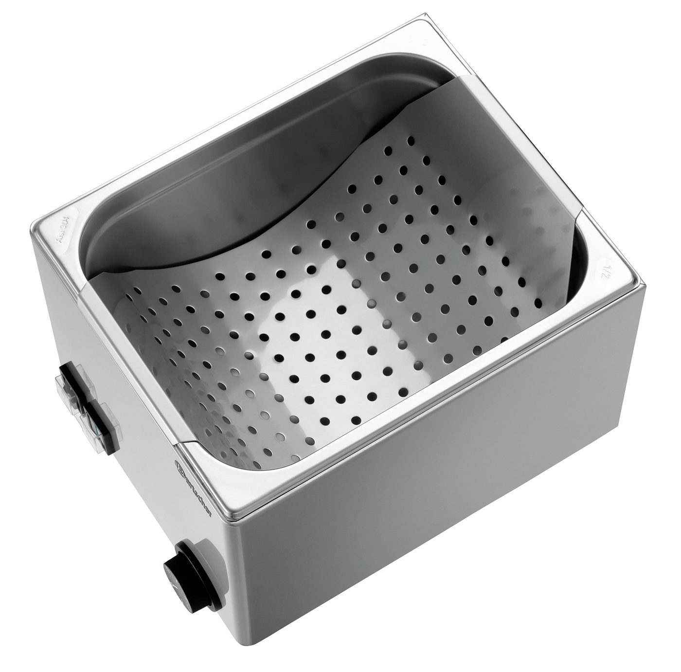 Bartscher Pommeswärmer 12-150 | Wärmequelle:Beheiztes Becken | Maße: 27 x 35 x 22,0 cm.Gewicht: 5,5 kg