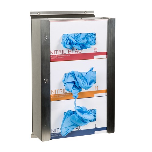 ETHERNASOLID® 3-fach Handschuhboxhalterung, Breite verstellbar