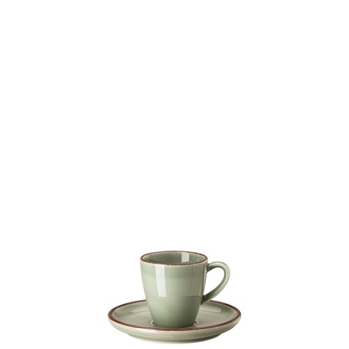 Rosenthal Obertasseertasse hoch 0,10 Liter Profi Casual Moss aus Porzellan