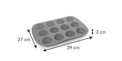 Backform 12 Muffins DELÍCIA SiliconPRIME