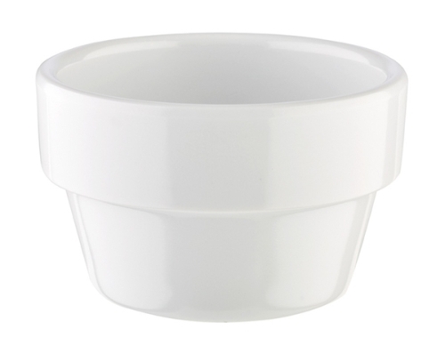Schale -FLOWER POT- Ø 6 cm, H: 3,5 cm Melamin, weiß 0,04 Liter spülmaschinengeeignet stapelbar nicht mikrowellengeeignet