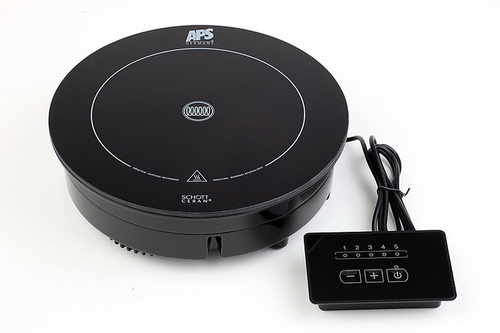 Induktionskochplatte Ø 24 cm, 900 Watt für Chafing Dish, mit Regler kann nur in Verbindung mit passendem Metallrahmen genutzt